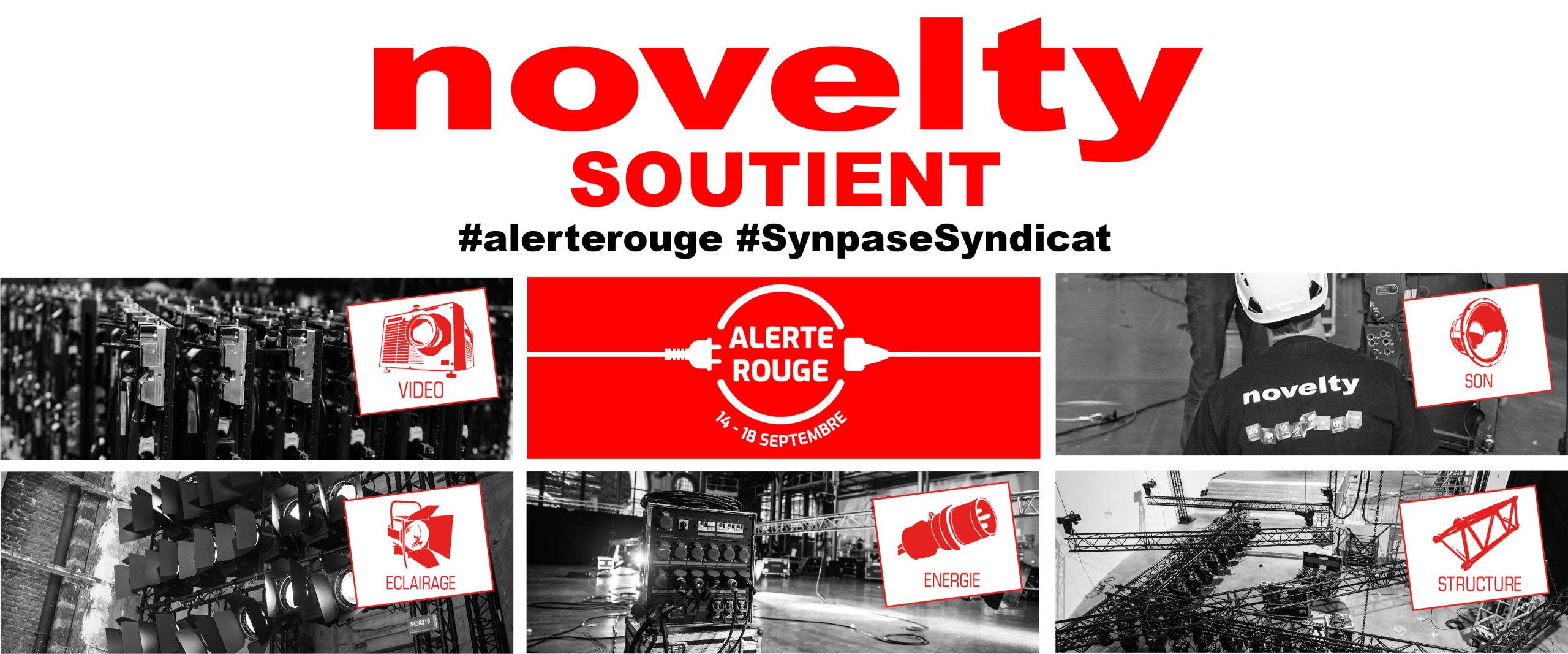ALERTE ROUGE | NOVELTY Alternative text - ALERTE ROUGE | NOVELTY